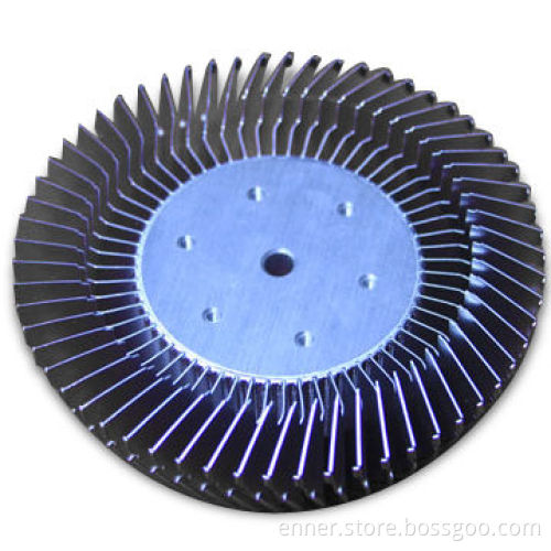 Aluminum LED Heatsink, OEM Orders are Welcome, Available in Powder Coating and Mill Finishes